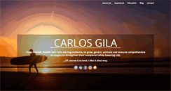 Desktop Screenshot of carlosgila.com
