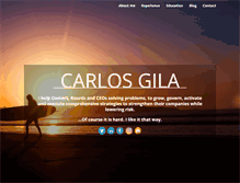 Tablet Screenshot of carlosgila.com